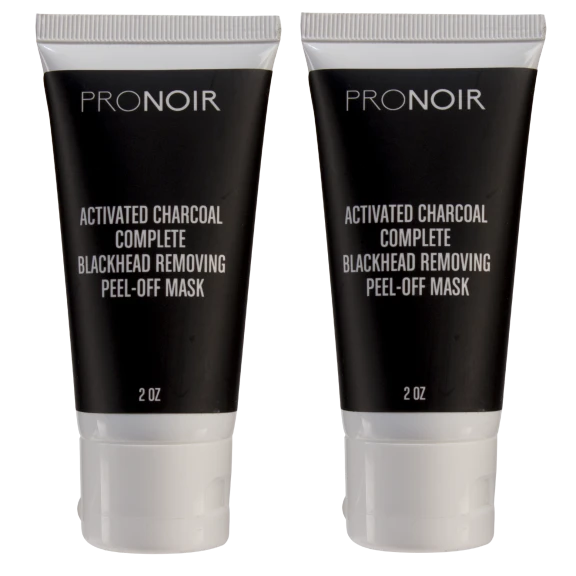 2-Pack: Pronoir Activated Charcoal Peel Off Mask