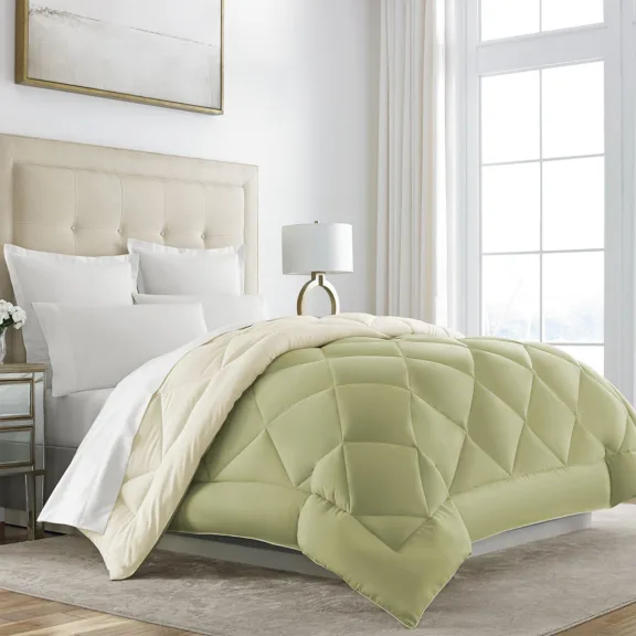 Sleep Restoration Hotel Collection Reversible Down-Alternative Comforter