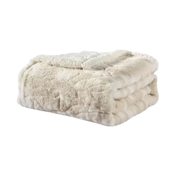 Luxury Home Alaska Sherpa Plush Blanket