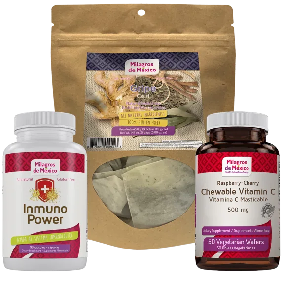 Milagros de Mexico Combo Para la Gripe
