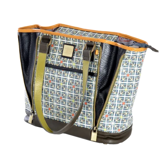 Day Tripper Large Zipper Tote by Inky & Bozko