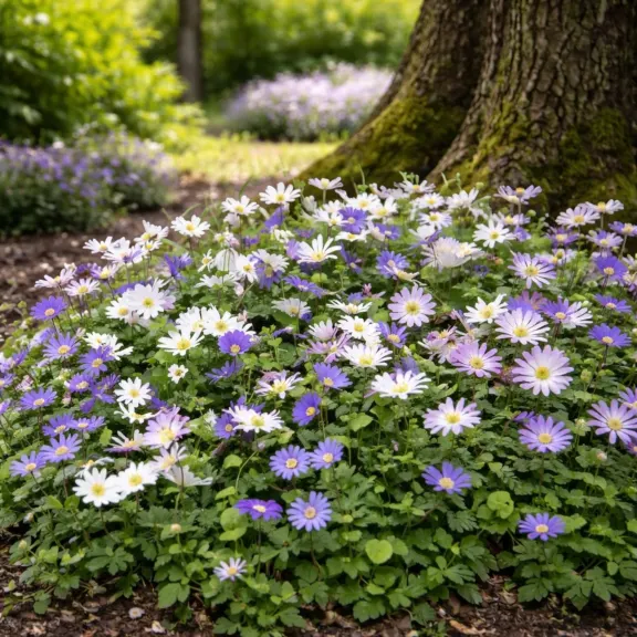 Paquete de 30: Bulbos de Flores Coloridas Touch Of ECO Anemone Blanda o Freesia Fragante