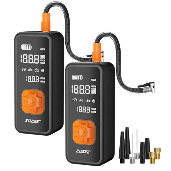 2-Pack: The Cordless Tire Inflator