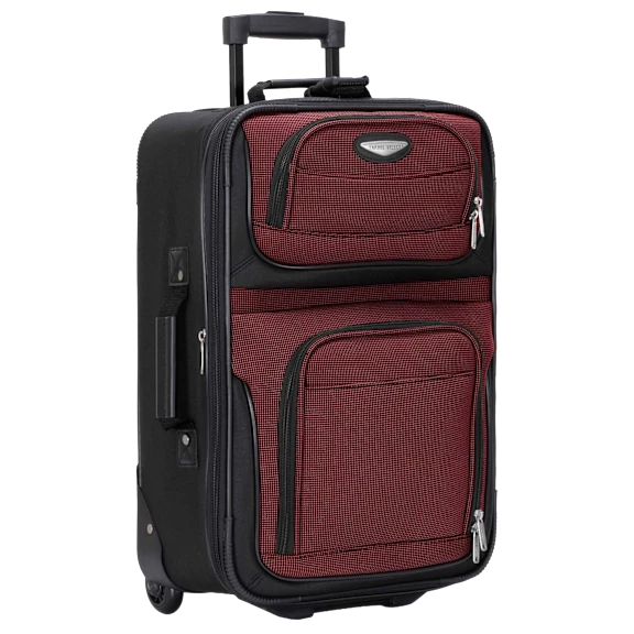 Travel Select Amsterdam Softside Expandable Carry-on Luggage with Rolling Wheels