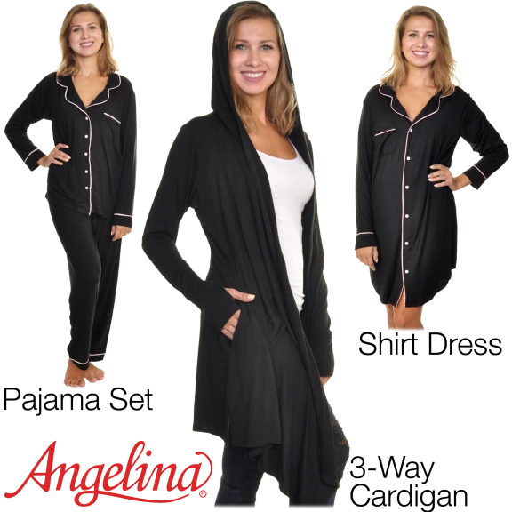 Your Choice of Modal Lounge/Sleep-wear Sets by Angelina