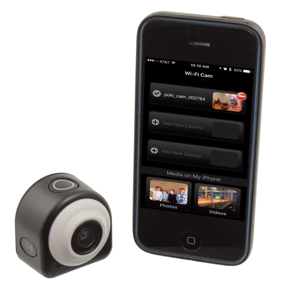 Poki Cam by VuPoint 1080p HD Mini WiFi Lifestyle Action Camera