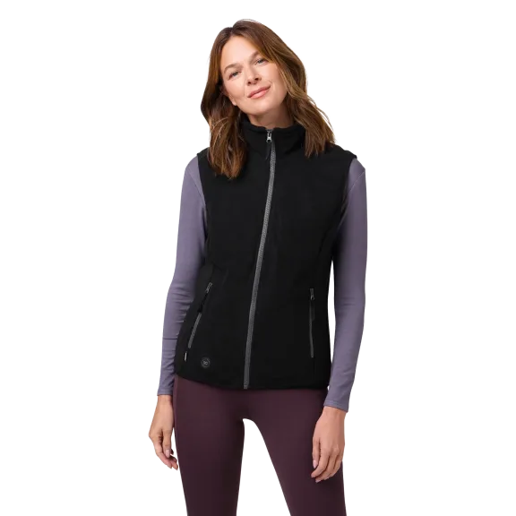 The Women's Heated Fleece Vest