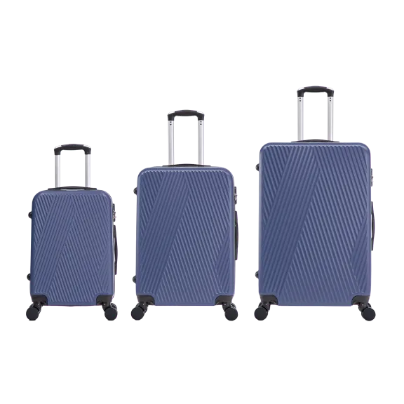 TUCCI Italy Travola 3-Piece Hardside Luggage Set