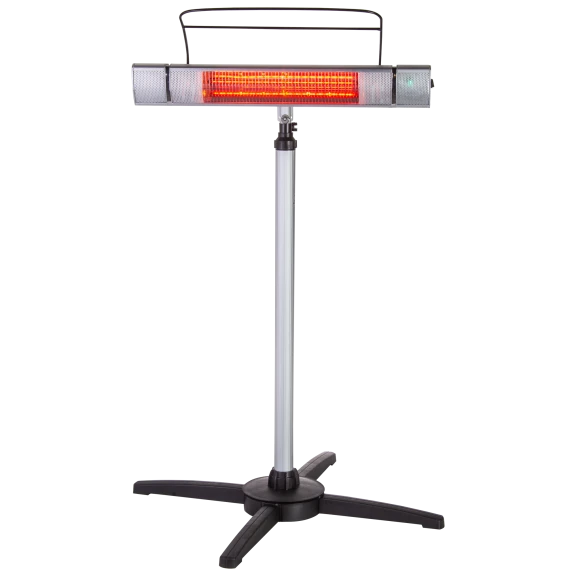 Comfort Zone Halogen Indoor/Outdoor 6' Electric Patio Heater
