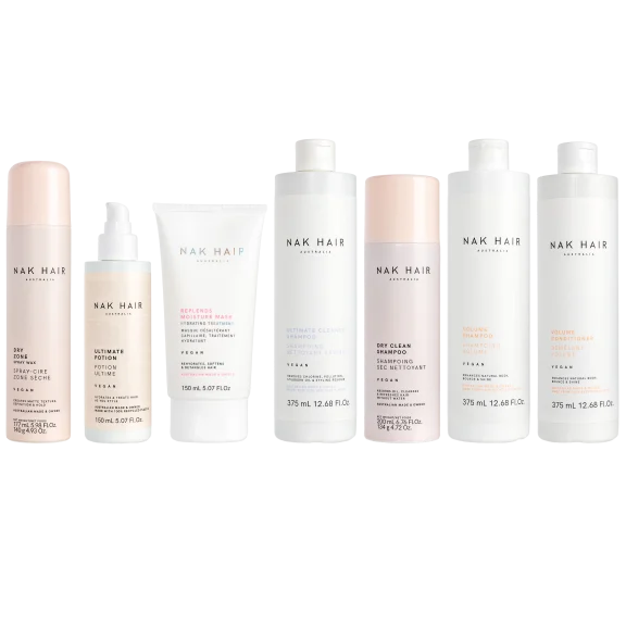 NAK Hair Australia 7-Piece Set