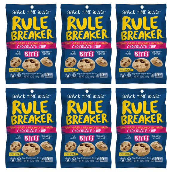 6-Pack: Rule Breaker Vegan & Gluten-Free Cookies