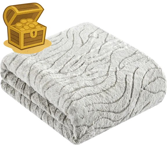 Chic Home Ultra Plush Throw Blanket with Sherpa Lined Backing