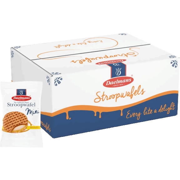 200-Pack: Daelman's Individually Wrapped Stroopwafel Minis