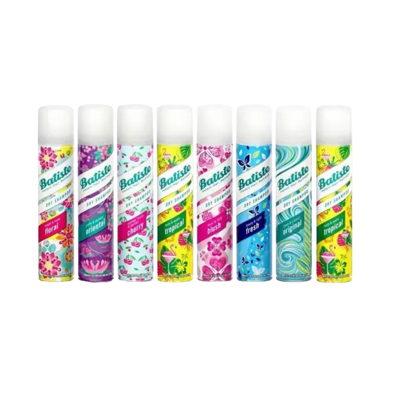 8-Pack: Batiste Dry Shampoo of Assorted Scents