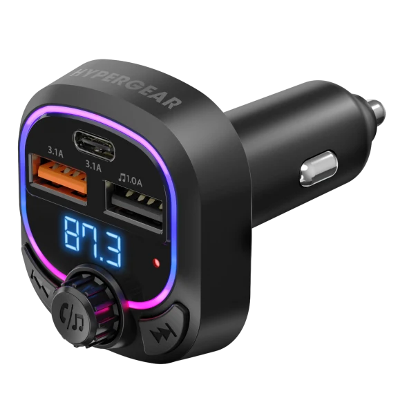 HyperGear IntelliCast Road FM Transmitter Car Charger