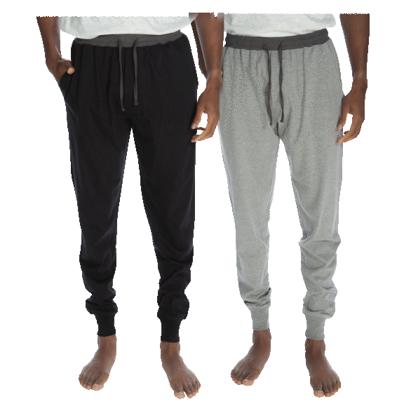 2-Pack: Unsimply Stitched Men's Contrasted Waist Cuffed Jogger