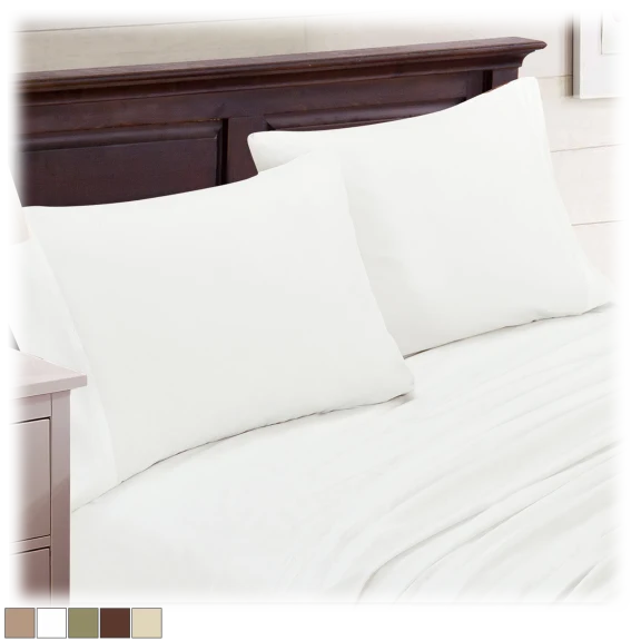 Luxury Home 4-Piece 1800 Series Bamboo-Blend Sheet Set