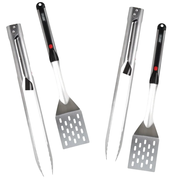 2-Pack: Grill Light Premium Stainless Steel Barbeque Grill Set