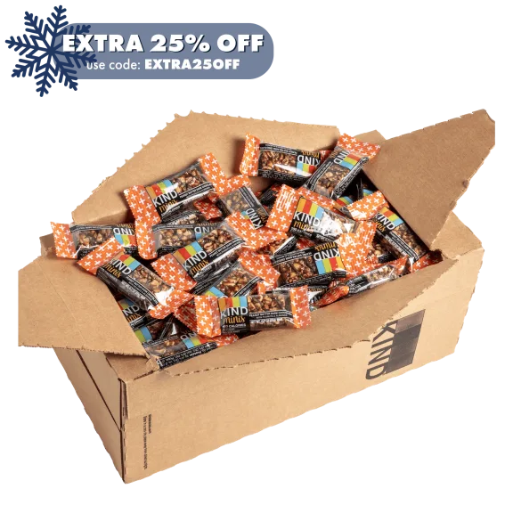 144-Pack: KIND Minis Peanut Butter Dark Chocolate