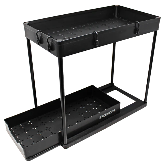 Space & Home Store & Slide All-Purpose Shelf Organizer