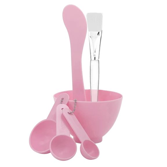 6-Pack: Seeboo Spa Bowl Set with Measuring Spoons, Mask Stick and Mask Brush