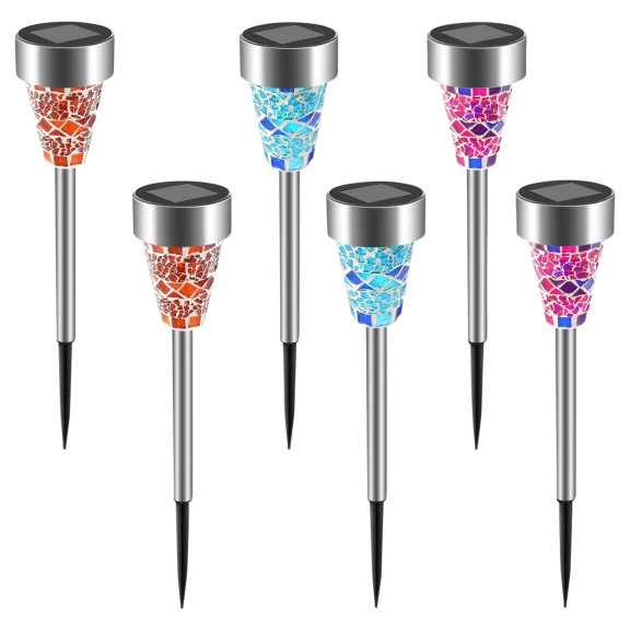 6-Pack: Fresh Fab Finds Solar Garden Pathway Lights