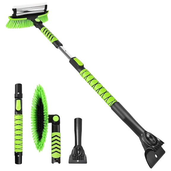 Hakol 3-In-1 Ice Scraper and Squeegee Set (47.2")
