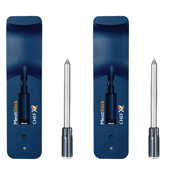 2-Pack: MeatStick Chef X Quad Sensors Smart Wireless Meat Thermometers
