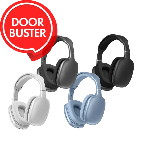 Tech Ave Onyx High Definition Wireless Headphones