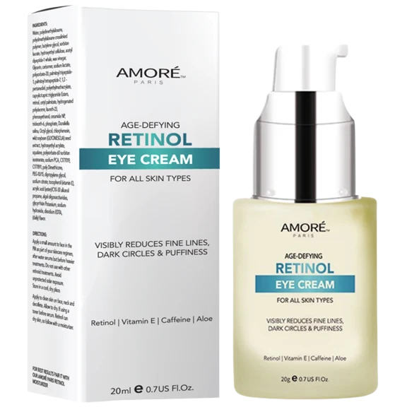 Amore Paris Anti-Aging Hydrating Retinol Eye Cream (0.7 fl oz)