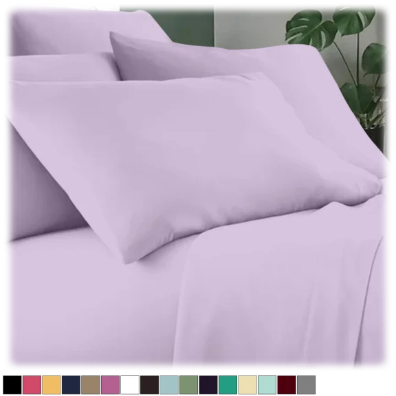 Luxury Home 6-Piece Cool Rayon from Bamboo Sheet Set