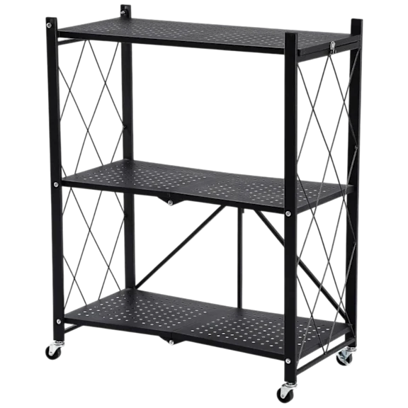 The Foldable Metal Storage Shelf
