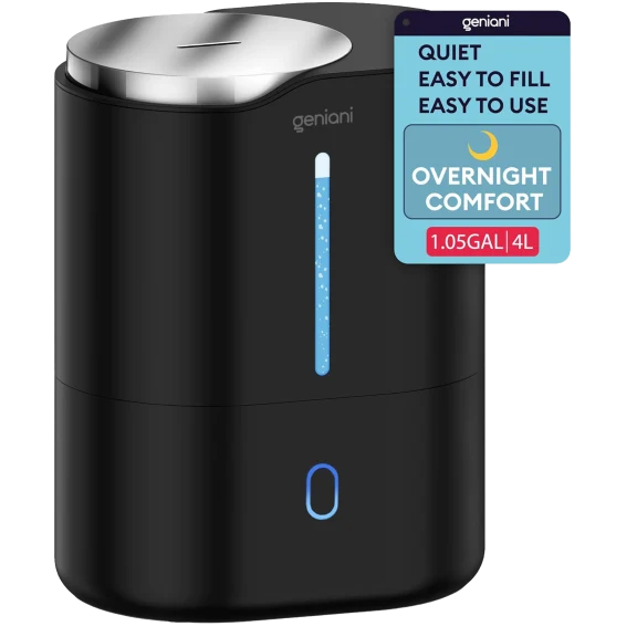 Geniani 4L Ultrasonic Cool Mist Humidifier