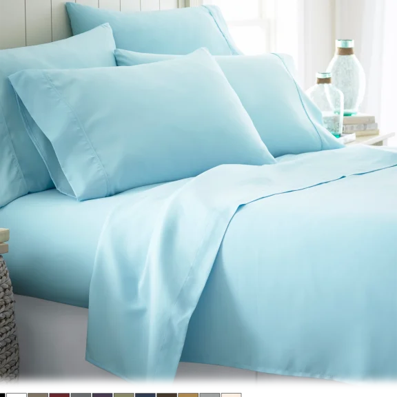 Cloth And Gable Luxury Ultra Soft 6 Piece Bed Sheet Set