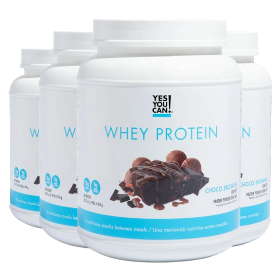 4-Pack: Yes You Can! Complete Whey Protein