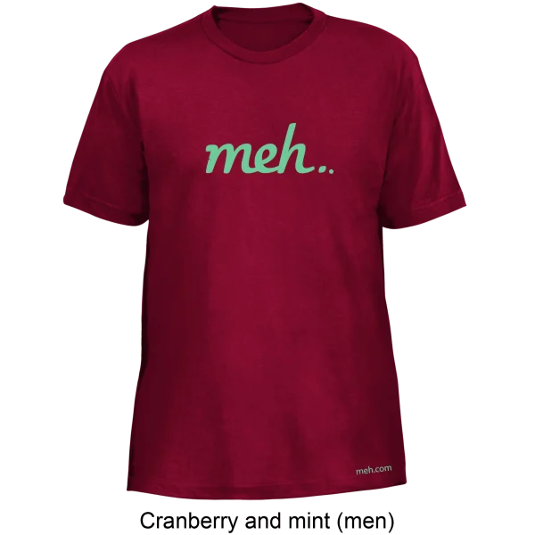 Meh Shirt on American Apparel