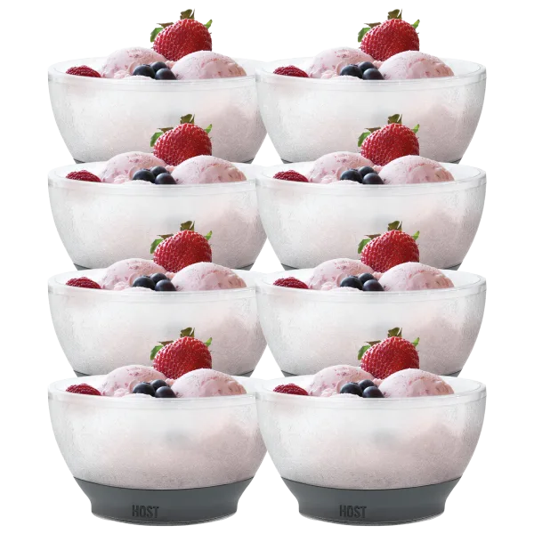 8-Pack: HOST 18oz Ice Cream Freeze Bowls