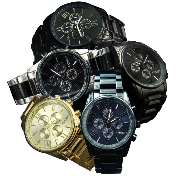 Akribos Multifunction Chronograph Watch
