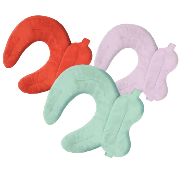 Mahli Weighted Hot/Cold Neck Wrap and Eye Mask with Aromatherapy