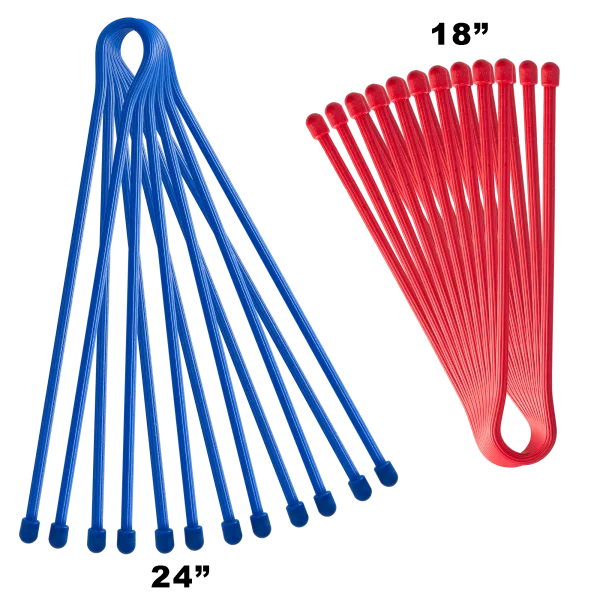 6 or 10-Pack: Reusable Gear Ties