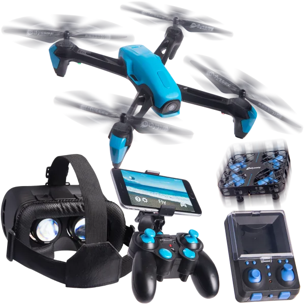 Odyssey Stellar NX Drone Bundle with Mini Drone and VR Headset