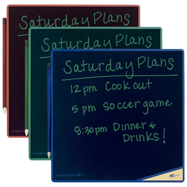 4-Pack: Boogie Board VersaTiles LCD Memo Boards