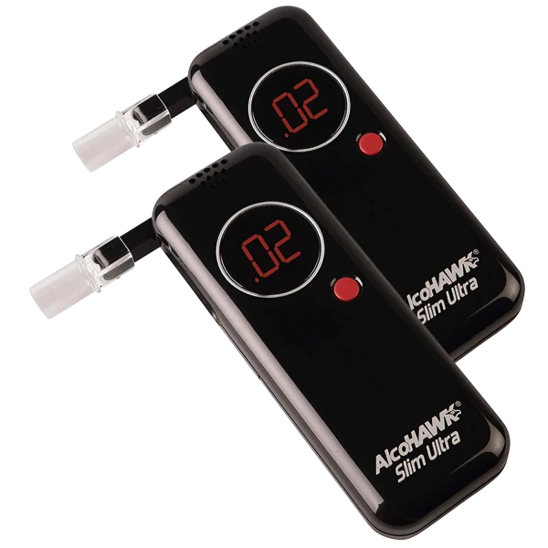 2-Pack: AlcoHAWK Digital Breathalyzer