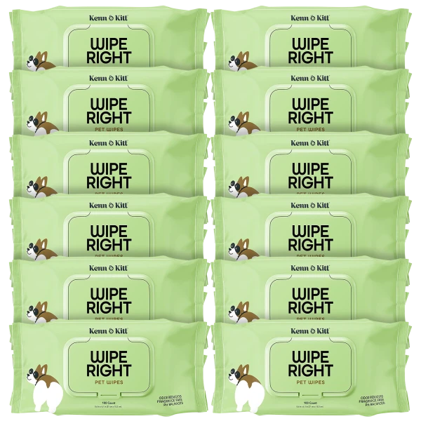 1200-Pack: Kenn & Kitt Pet Wipes