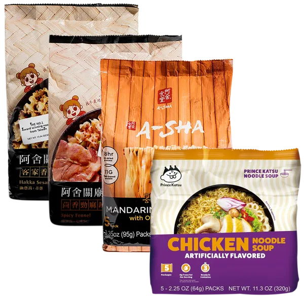 18-Pack: Variety A-Sha Ramen