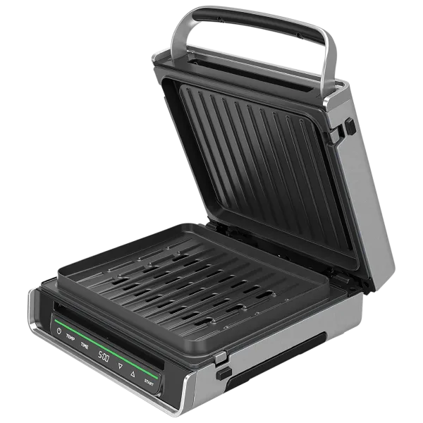 George Foreman Family Size Digital Smart Select Smokeless Indoor Grill
