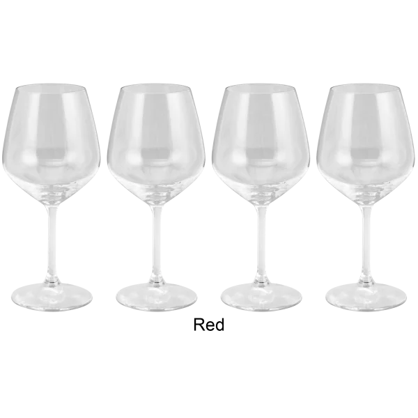 4-Pack: Bormioli Rocco Restaurant Wine Glasses