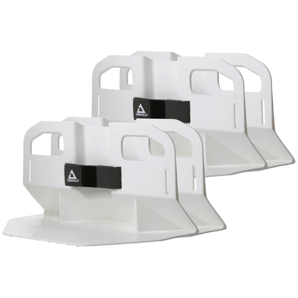 Stayhold Cargo Shopping Holder Set for Autos (4 holders + 4 straps)