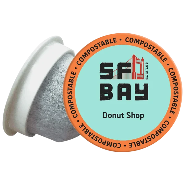 MEMBERS ONLY: 120Ct: SF Bay Coffee Donut Shop Light Roast Compostable K-Cup Pods