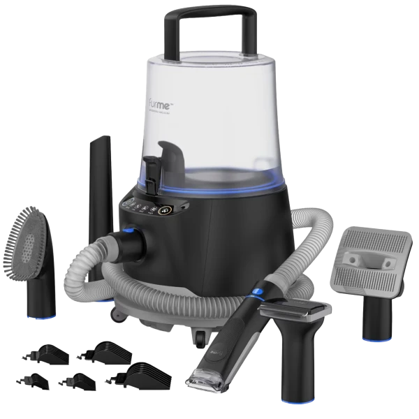 furMe Ultra Pet Grooming Vacuum Kit with Carrying Case
